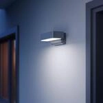 STEINEL Smart Sensor-Au&szlig;enwandleuchte L 800 SC anthrazit