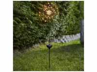 STAR TRADING LED-Solarleuchte Firework mit Erdspieß, 100 cm