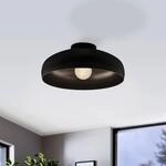 Deckenleuchte Mogano, &Oslash; 40 cm, schwarz, Stahl