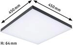 Paulmann Velora Rainbow Panel 45x45cm schwarz RGBW