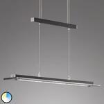LED-H&auml;ngeleuchte Tenso TW mit Dimmer, schwarz 88cm