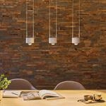 Paulmann LED-H&auml;ngelampe Aldan, aluminium, dimmbar, 3-flg.