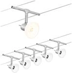 Paulmann Sheela Seilsystem 5fl. chrom matt