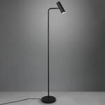 Stehleuchte Marley, schwarz, H&ouml;he 151 cm, Metall