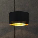 H&auml;ngeleuchte Esteperra, schwarz/gold, &Oslash; 38 cm