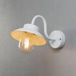 Au&szlig;enwandleuchte Vega Mini, Breite 22 cm, wei&szlig;