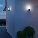 STEINEL L 605 LED-Au&szlig;enwandleuchte, alu anthrazit