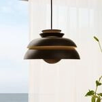 FRITZ HANSEN Concert P3 Pendellampe schwarz 55cm