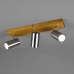 Deckenstrahler Marley, nickel matt, 3-flammig