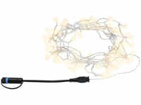 Paulmann Plug & Shine LED-Lichterkette mini, 7,5 m Schwarz