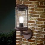 Au&szlig;enwandleuchte TANARO, rostfarben, H&ouml;he 33 cm, Metall IP44