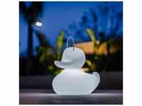 Goodnight Light LED-Designleuchte DUCK-DUCK XL für außen in Weiß