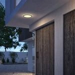 Philips SuperSlim LED IP54 &Oslash; 25cm 2.700K schwarz