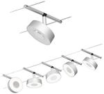 Paulmann Circle LED-Seilsystem 5fl. chrom matt