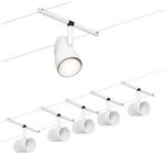 Paulmann Cup Seilsystem Basisset 5fl. wei&szlig; matt