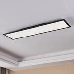 EGLO connect Salobrena-Z LED-Deckenlampe, 120x30cm, schwarz