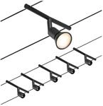 Paulmann Wire Salt Seilsystem 5-flammig 5m schwarz