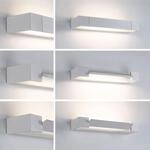 Paulmann LED-Wandleuchte Lucille, wei&szlig;, 40 cm, dimmbar, IP44