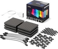 Twinkly RGB-Squares schwarz, IP20, 1+5 Starter Set