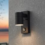 Wandlampe Riga 5, anthrazit, H&ouml;he 16 cm, Metall