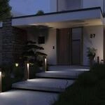 Paulmann Trabia LED-Sockelleuchte Holz, H&ouml;he 60 cm