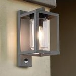 Au&szlig;enwandlampe Lunga mit Bewegungsmelder