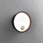 Paulmann Platomo LED-Au&szlig;enwandlampe Sensor schwarz
