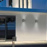 LED-Au&szlig;enwandleuchte Avon, zweiflammig