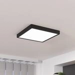LED-Deckenlampe Fueva 5, IP20 schwarz 28,5x28,5cm