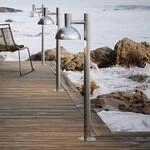 Au&szlig;enwegeleuchte Arki chrom, seewasserfest