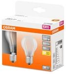 OSRAM Classic A LED-Lampe E27 11W 2.700K matt 2er