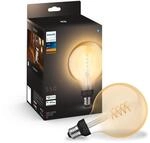 Philips Hue White E27 7W Globe Filament G125 550lm