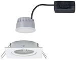 Paulmann LED-Spot Nova Coin eckig dimmbar wei&szlig; matt 2.700 K