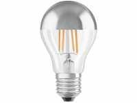 OSRAM LED-Lampe E27 6,5W Mirror silver 2.700K