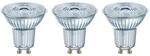 LED-Reflektor GU10 4,3W, universalwei&szlig;, 3er-Set
