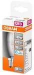 OSRAM Classic B LED-Lampe E14 4,9W 6.500K matt
