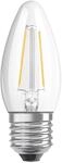 OSRAM LED-Kerzenlampe E27 4W warmwei&szlig; dimmbar klar