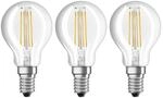 LED-Filament-Lampe E14 4 W 2.700K 3er-Set