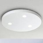 Bopp Close LED-Deckenlampe 3-flammig rund wei&szlig;