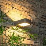 Moderne LED-Wandleuchte Juna f&uuml;r au&szlig;en