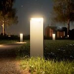 LED-Akku-Solarleuchte Nusolar anthrazit, H&ouml;he 50cm