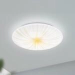 LED-Deckenleuchte Nieves 1 im Strahlendesign &Oslash;31cm