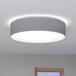 EGLO connect Romao-Z LED-Deckenlampe, &Oslash;57cm, grau