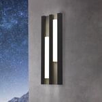 LED-Au&szlig;enwandleuchte Fandina, schwarz