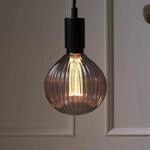 LED-Globe G125 Decoled E27 1W 2.000K rauchgrau