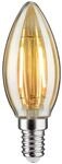 Paulmann LED-Kerzenlampe E14 2W 1.900K gold DC 24V