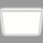 LED-Deckenleuchte Slim, eckig 42 x 42 cm