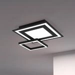 EGLO connect Savatarila-Z LED-Deckenlampe schwarz