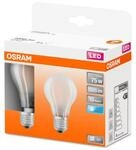OSRAM Classic A LED-Lampe E27 7,5W 4.000K matt 2er