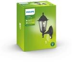 Philips Peking Au&szlig;enwandleuchte schwarz mit Sensor